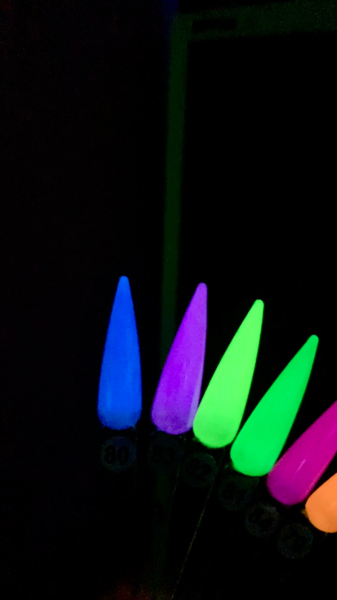 Glow Nail sets