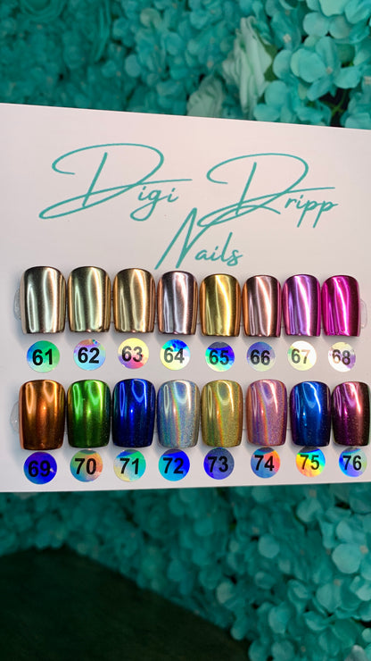Trio Nail set Chrome bundle