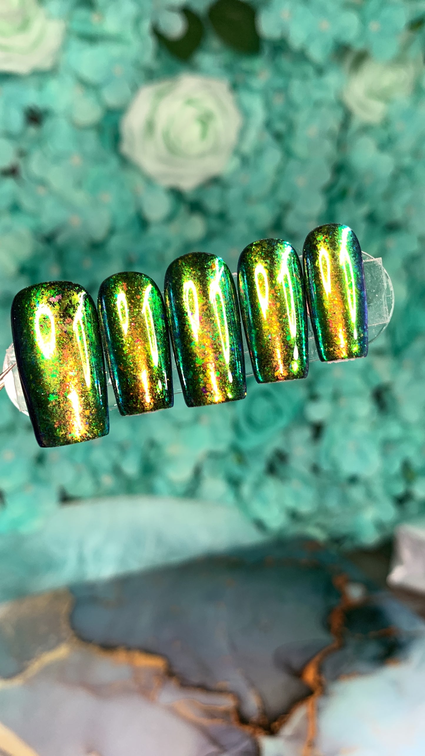 Dragon Scales Press Ons