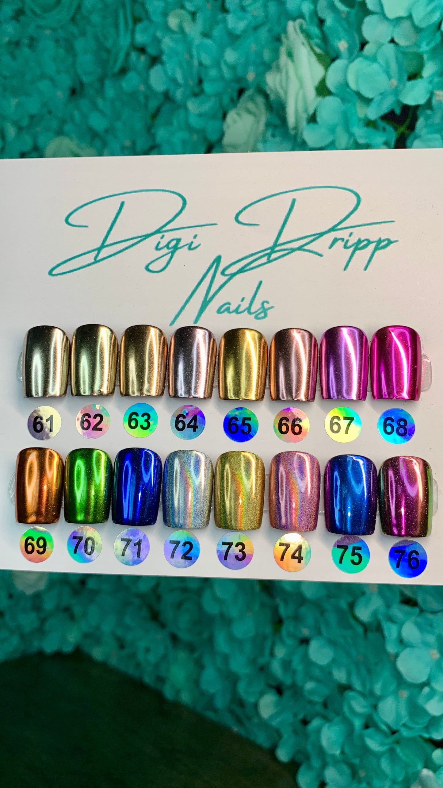 Trio Nail set Chrome bundle