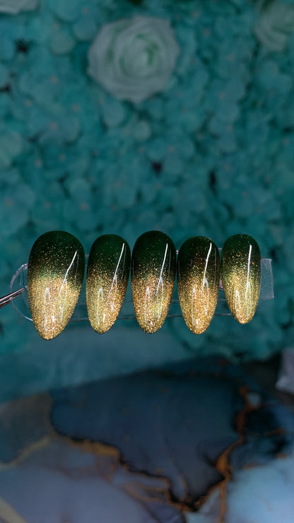 Green Goddess Press Ons