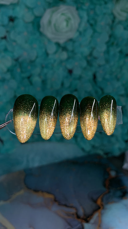 Green Goddess Press Ons