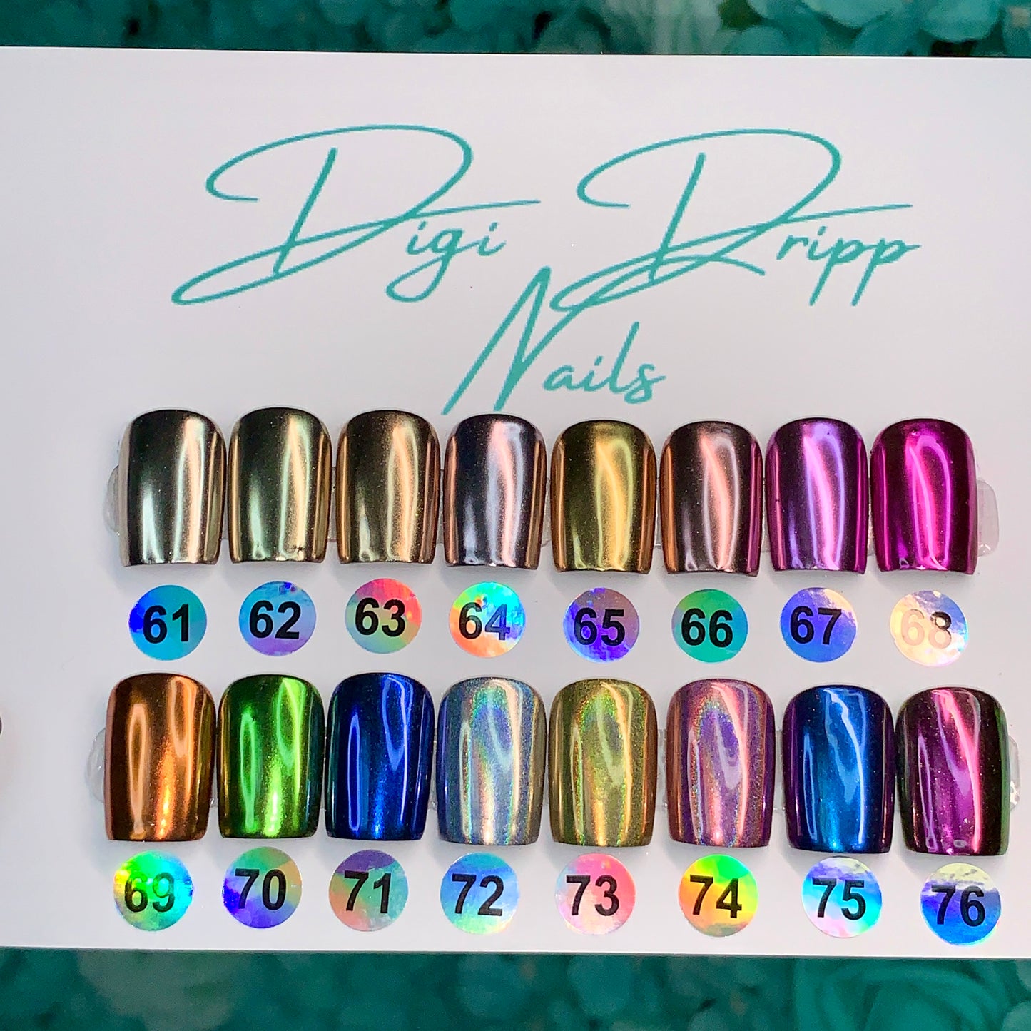 Trio Nail set Chrome bundle
