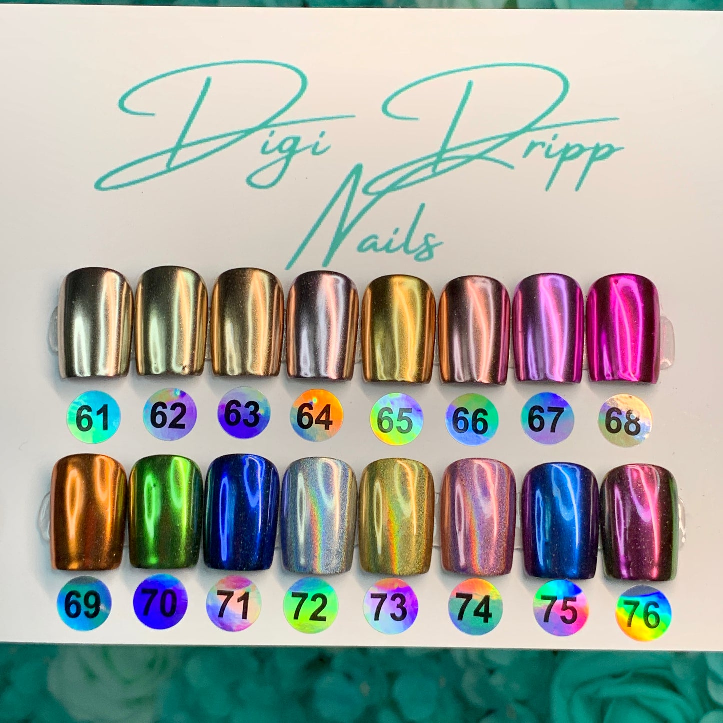 Trio Nail set Chrome bundle