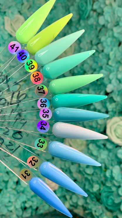 Solid basic nail set 20-24 nails