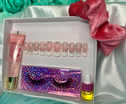 French Bundle 30pc./press on nail set