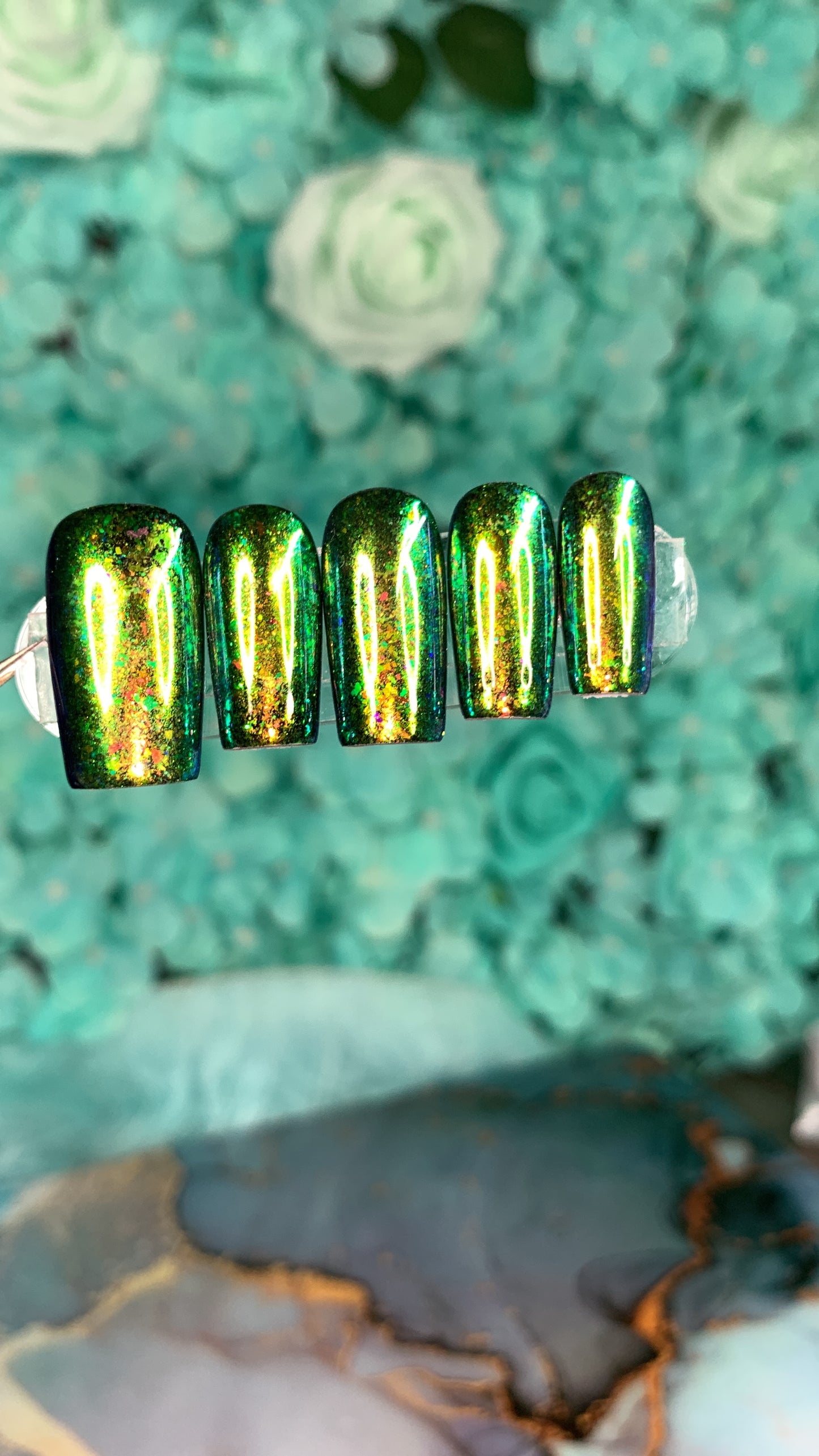 Dragon Scales Press Ons
