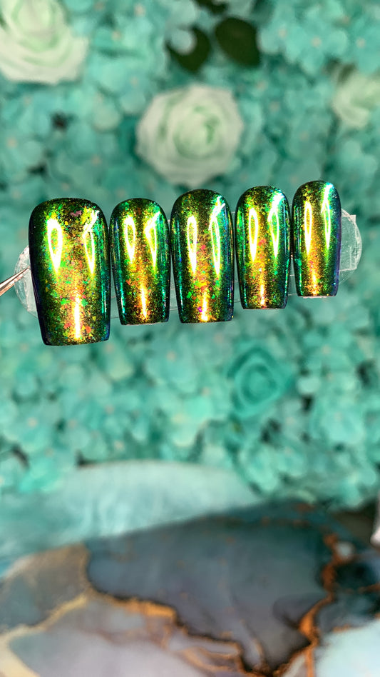 Dragon Scales Press Ons