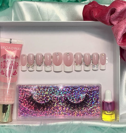French Bundle 30pc./press on nail set