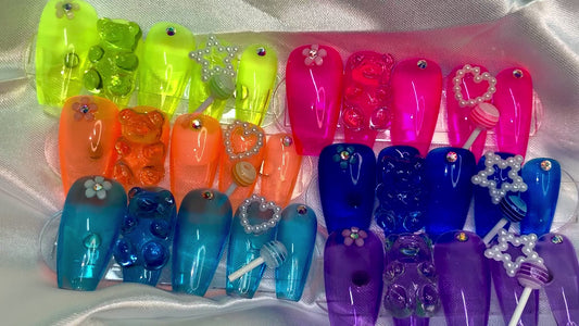 Jelly/ Press on nail sets